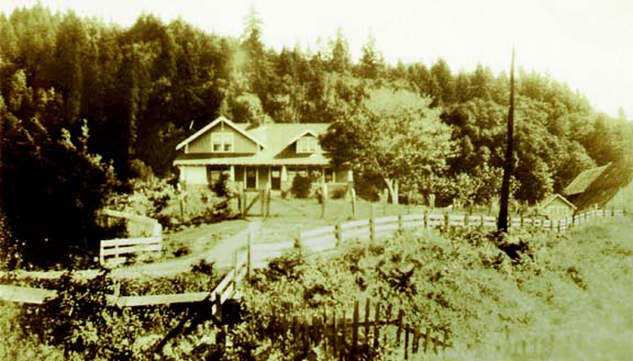 Main House in the early 1900s