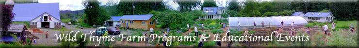 Wild Thyme Farm Programs